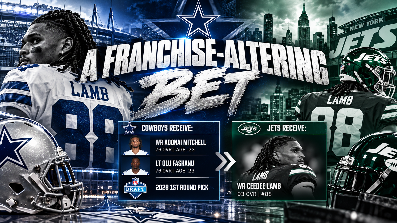 Cowboys Make a Franchise-Altering Bet, Send CeeDee Lamb to New York