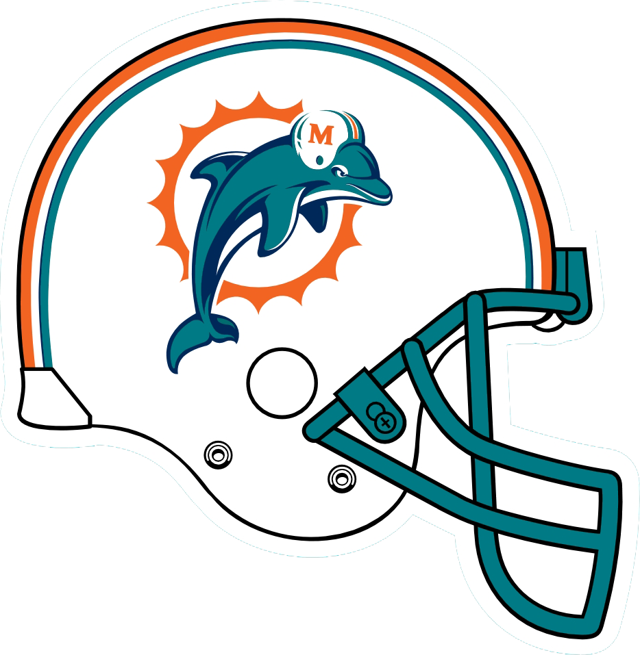 Miami Dolphins Helmet