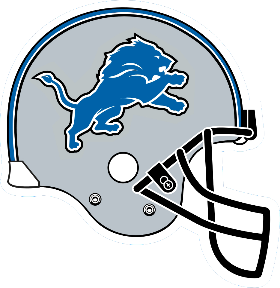 Detroit Lions Helmet